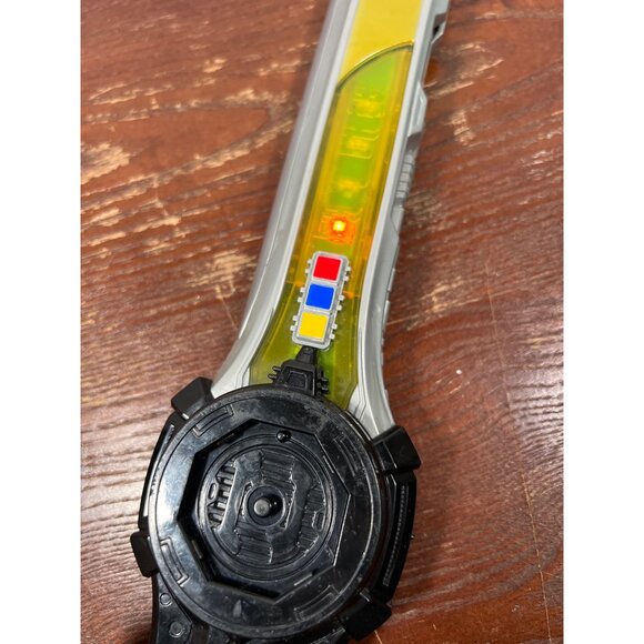 Power Rangers Dino Charge Silver T-Rex Morpher Sword Lights & Sounds Bandai S3 - Picture 3 of 3